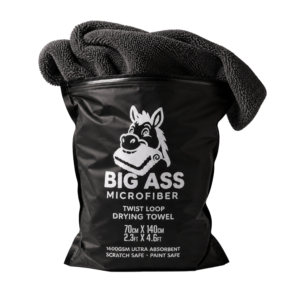 BIG ASS MICROFIBER – Black