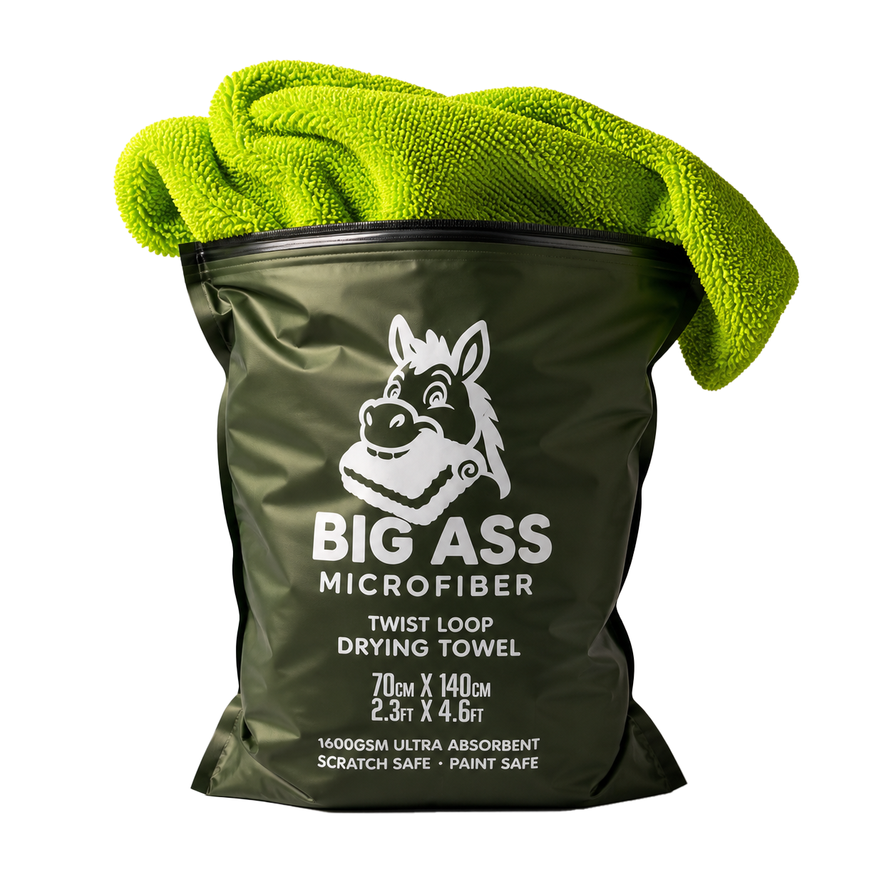 BIG ASS MICROFIBER – Green
