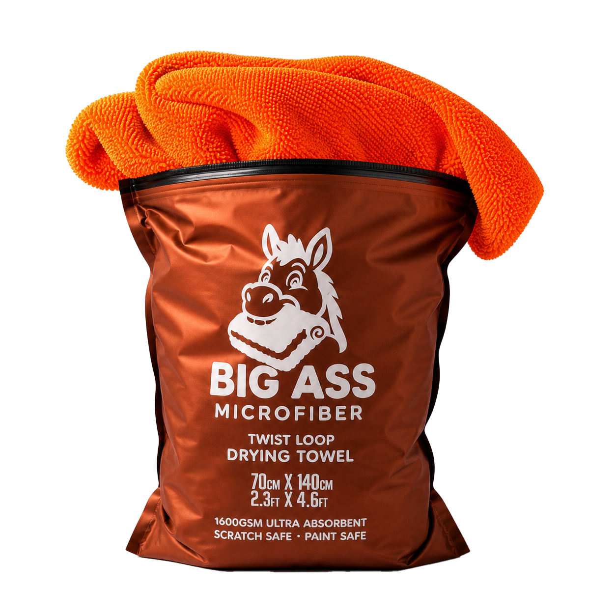 BIG ASS MICROFIBER – Orange